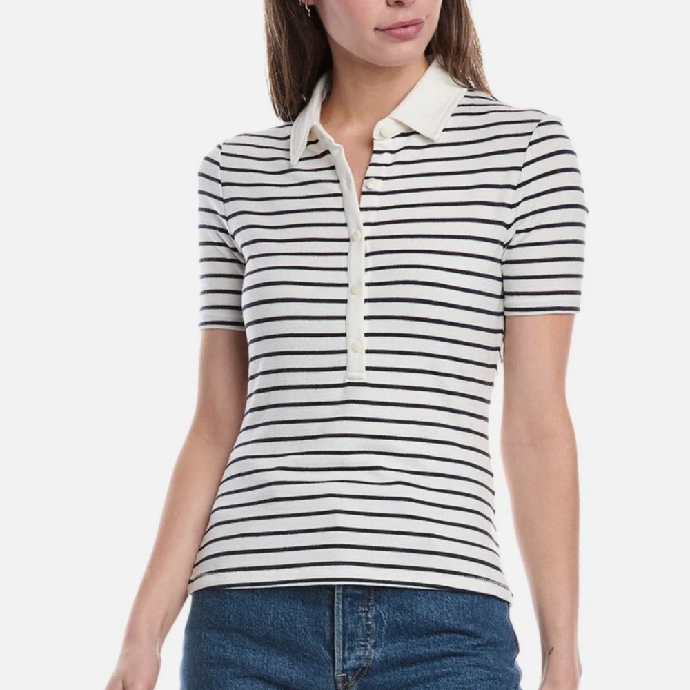 Rag and Bone knit button polo
